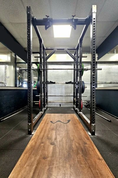 photograph of squat rack in ProGym Bodmin